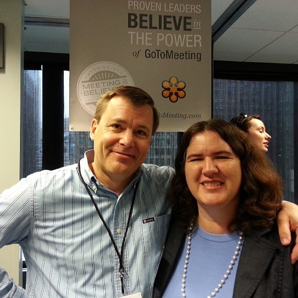 Steve Woodruff and Becky McCray.