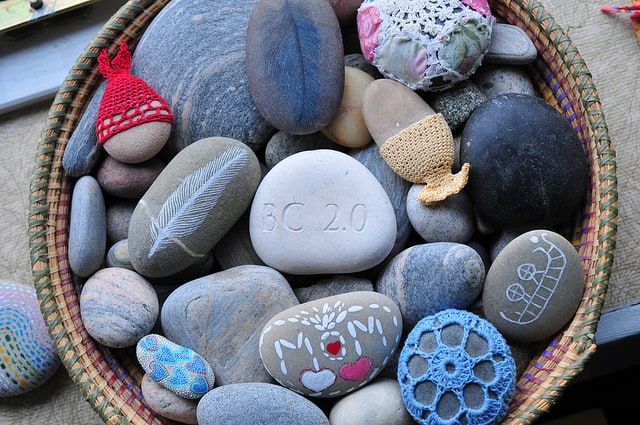 Brag Basket is like stones from friends