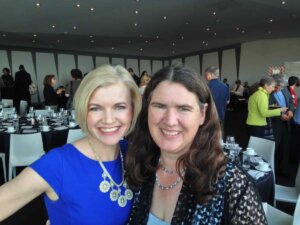2014-05-09 Becky McCray with Jill Castilla from Edmond at AMIBA national conference