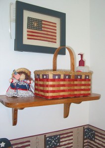 Patriotic basket by Shawn de Raaf on Flickr
