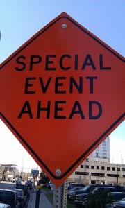 Special event sign