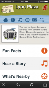 GR Tag Tour Screen Shot