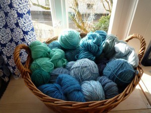 Basket of yarn photo by storebukkebruse on Flickr. 