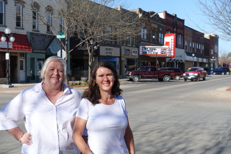 Deb Brown and Becky McCray take it to the streets in small towns. 
