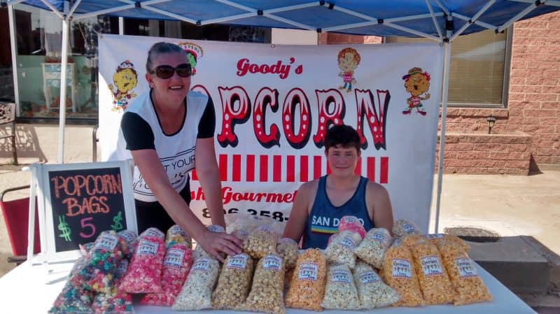 Waynoka Chamber of Commerce Pop-Up. Photo by Jeanne Cole. 