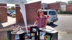 Pop-up photography booth