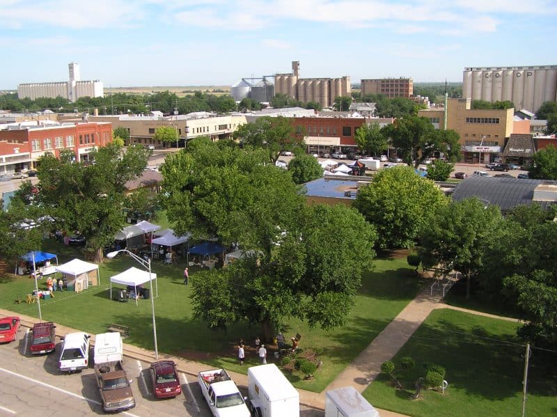 Downtown Alva, Oklahoma. Photo by Becky McCray