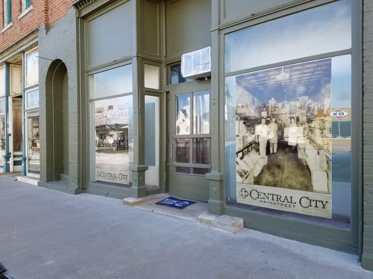 Dress up empty buildings with these creative window ideas