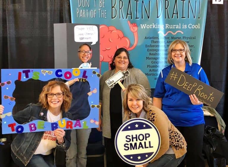 Solving the rural Brain Drain at Career Day