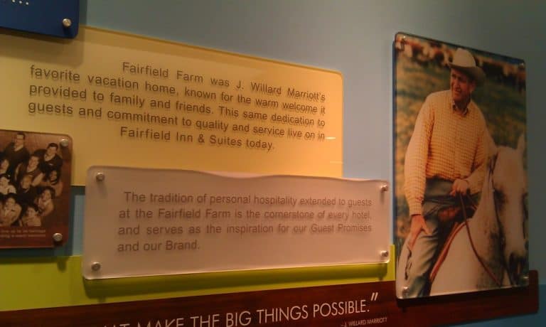 Fairfield Inn promotes their “small town cool”