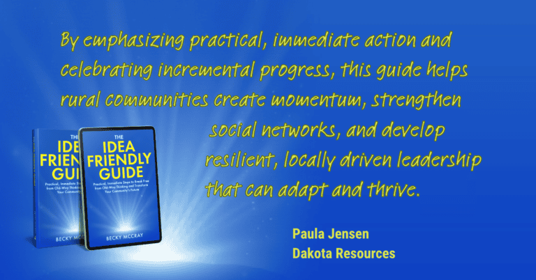 Testimonial by Paula Jensen from this article and a photo of the book